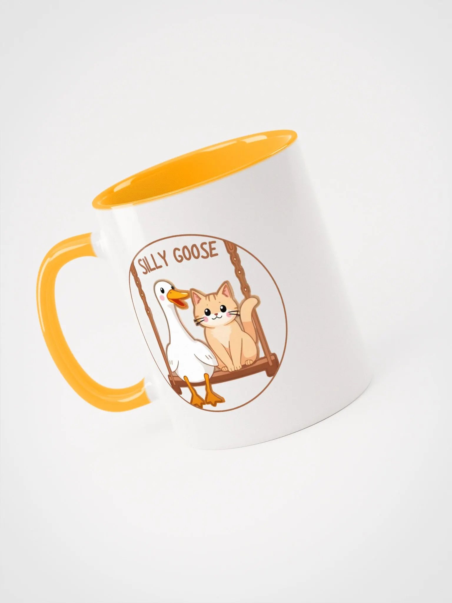 Silly Goose & Noodle Ceramic Mug product image (12)