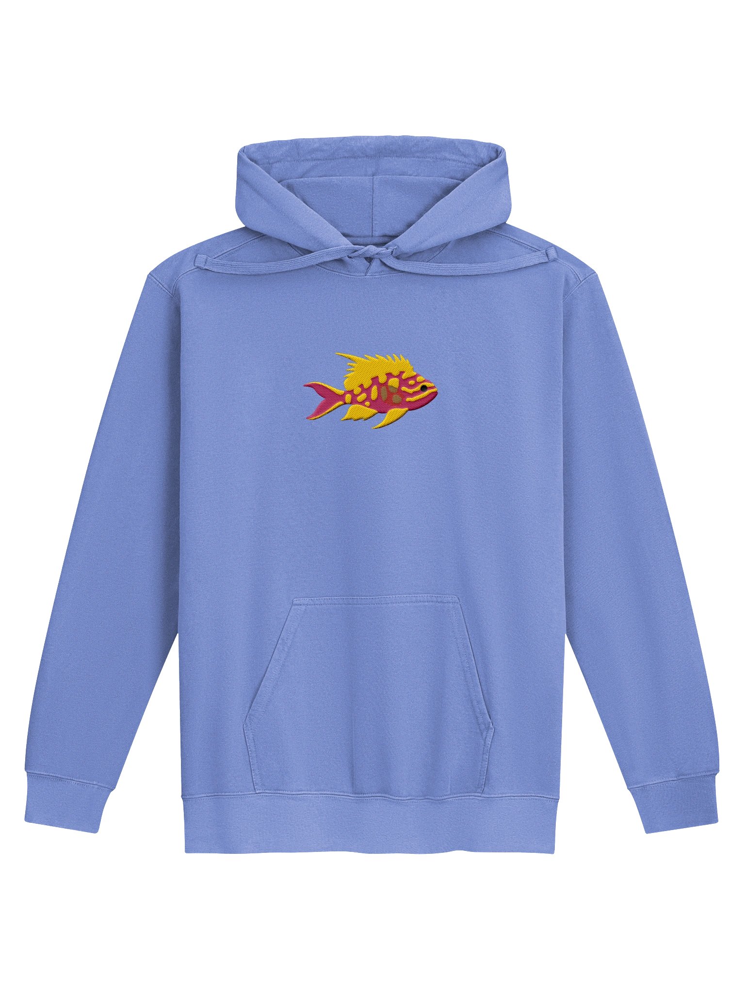 Borbonius Anthias Embroidered Hoodie | Saltwater Reef Aquarium Fish & Ocean Lover Apparel product image (13)