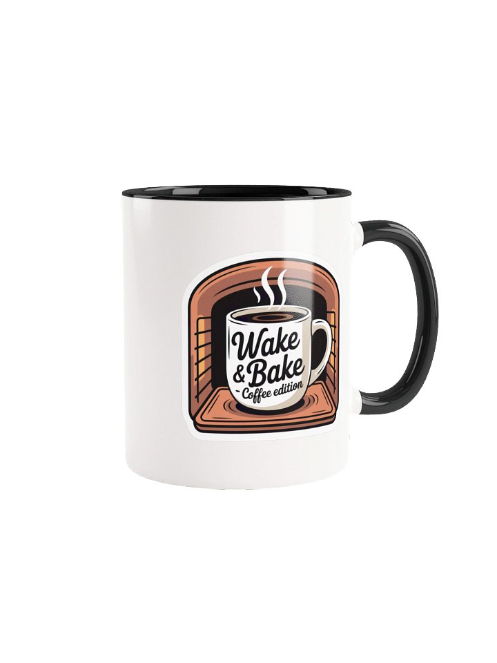 Wake and Bake Coffee Edition Mug - with Color Inside product image (1)