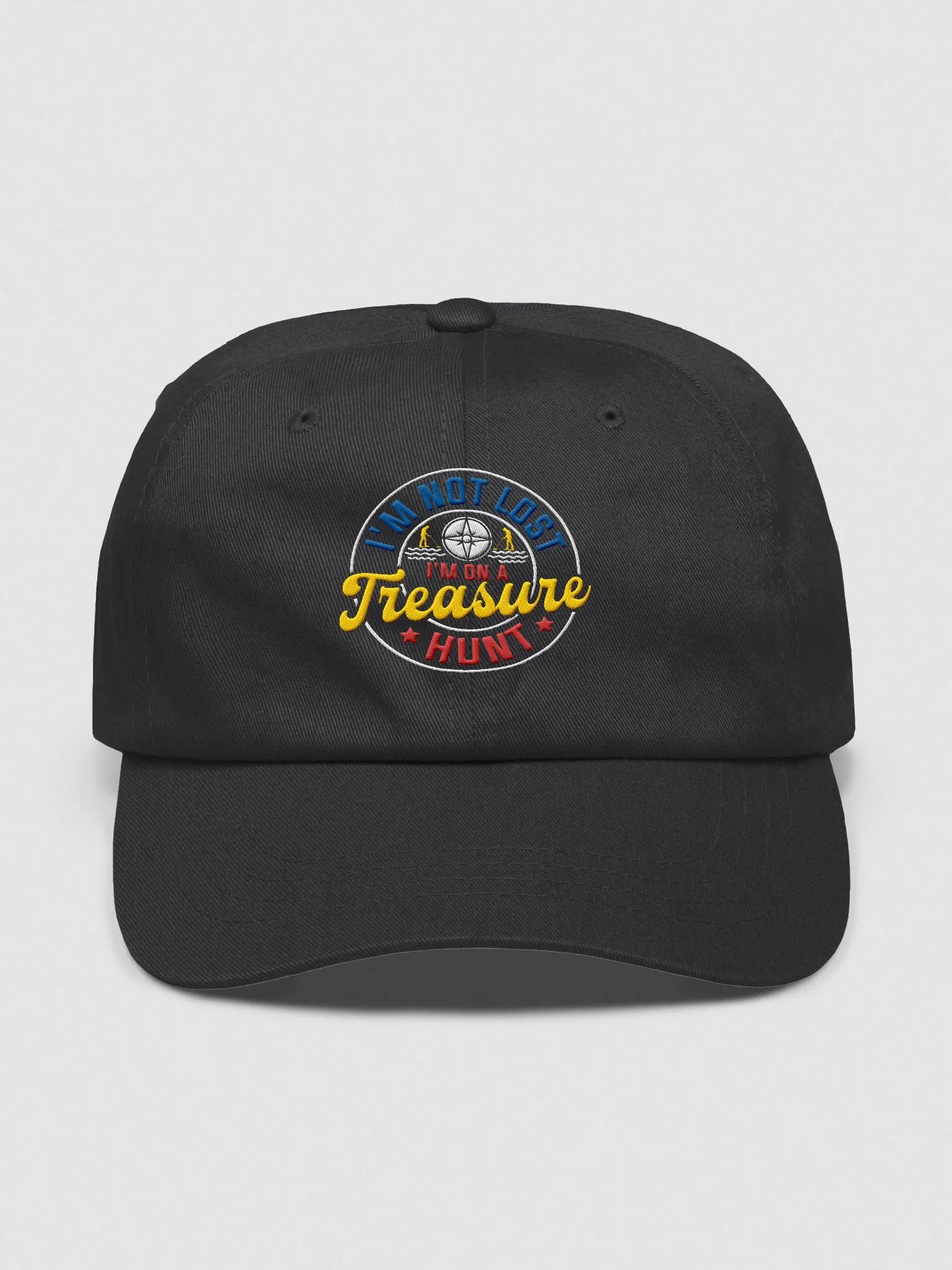 I'm Not Lost I'm On a Treasure Hunt Cotton Twill Hat product image (7)