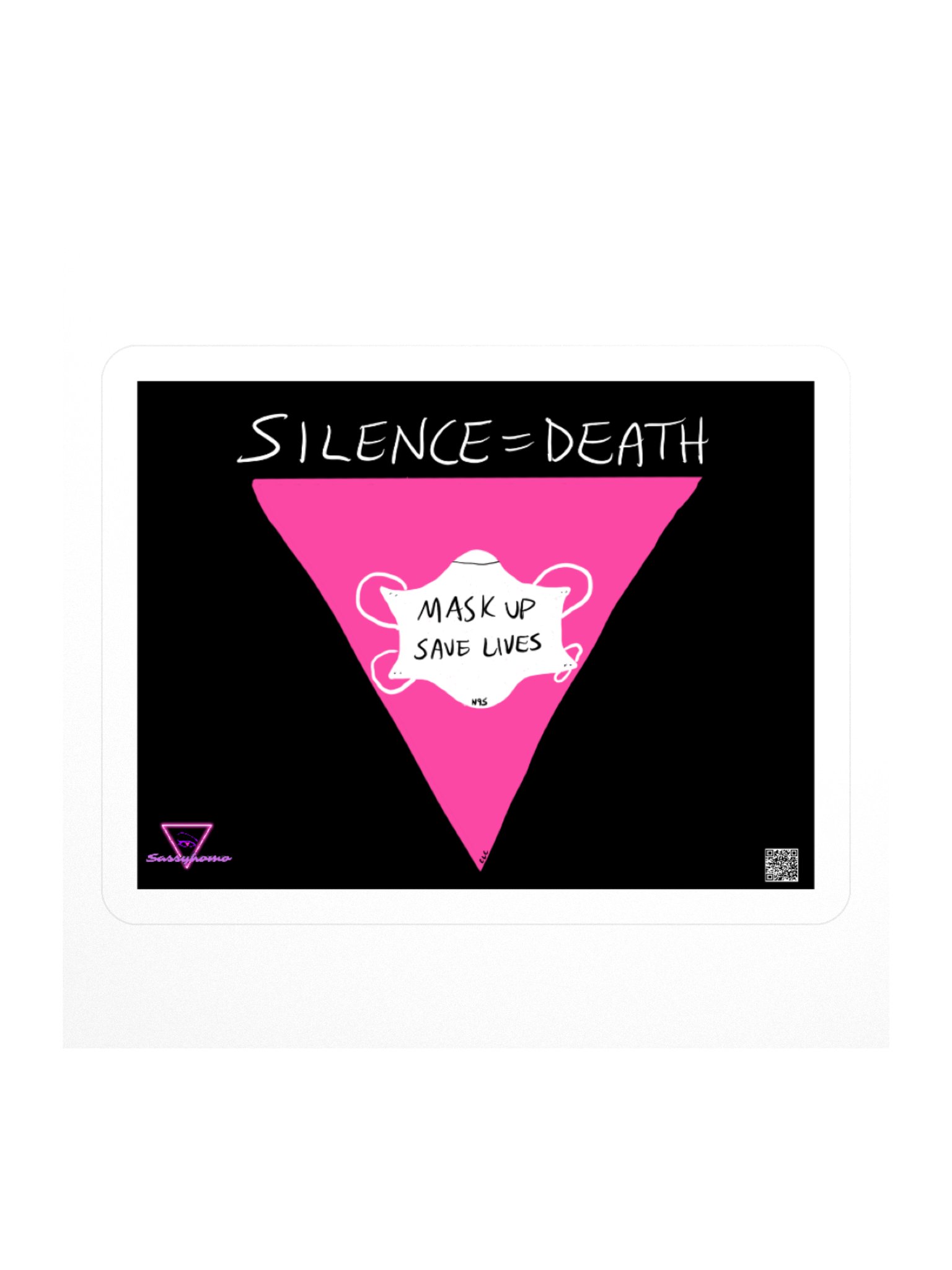 Silence=Death stickers product image (1)