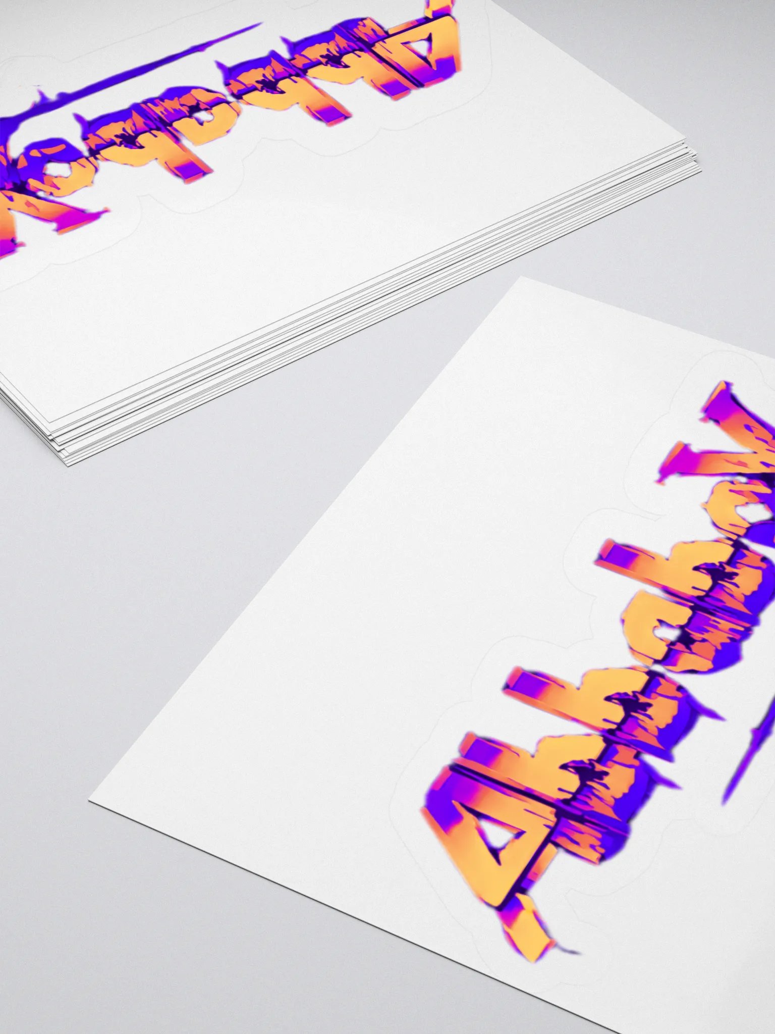 Abbabox NEW Logo -Sticker product image (11)