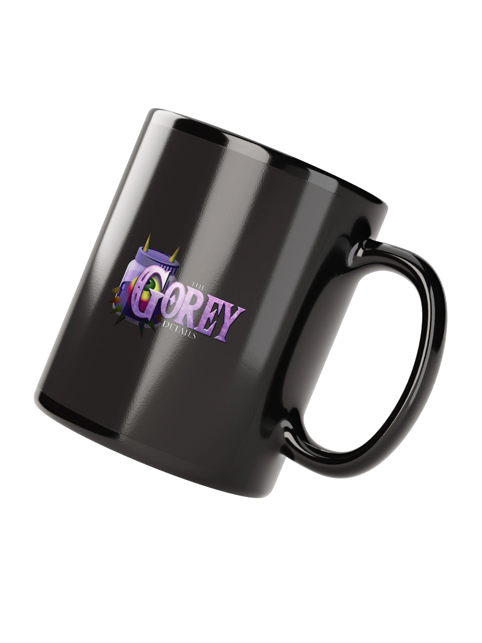You’ve met with a terrible fate, haven’t you? - Black Glossy Mug product image (7)