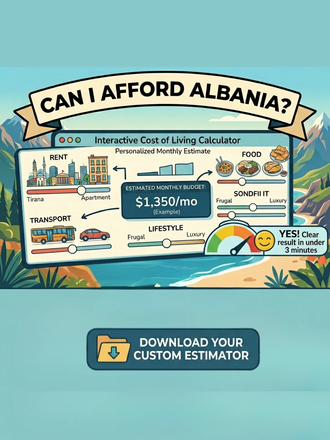 Can I Afford Albania? product image (1)