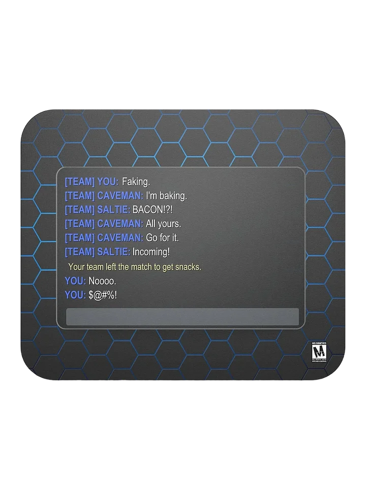 Carball Quick Chat Champ: Snacks - Mouse Pad | #MadeByMELO product image (2)