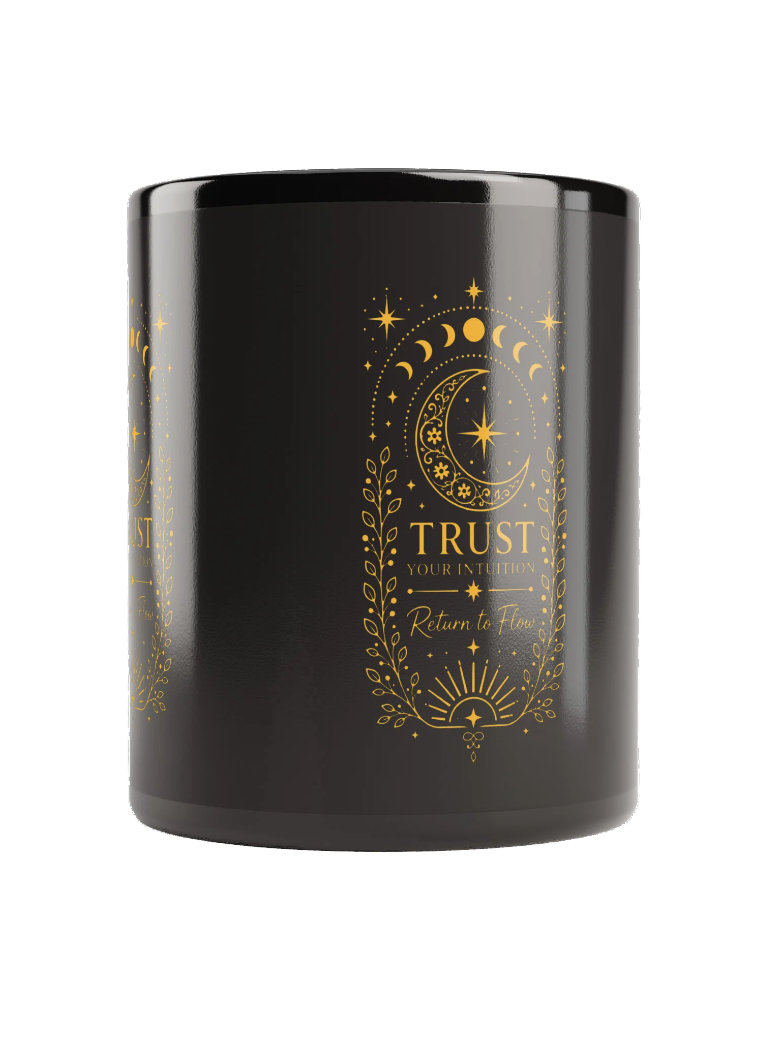 Trust Your Intuition Black and Gold Mug product image (2)