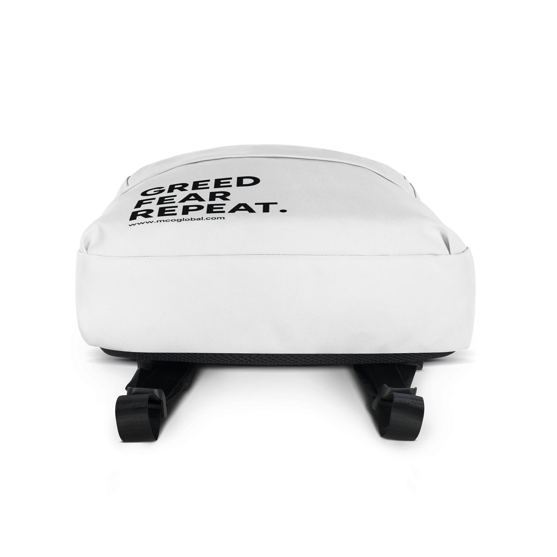 Greed Fear Repeat All-Over Backpack product image (5)