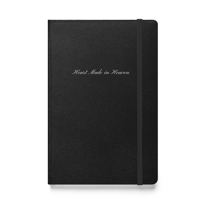 Heart Made in Heaven Hardcover Notebook product image (1)