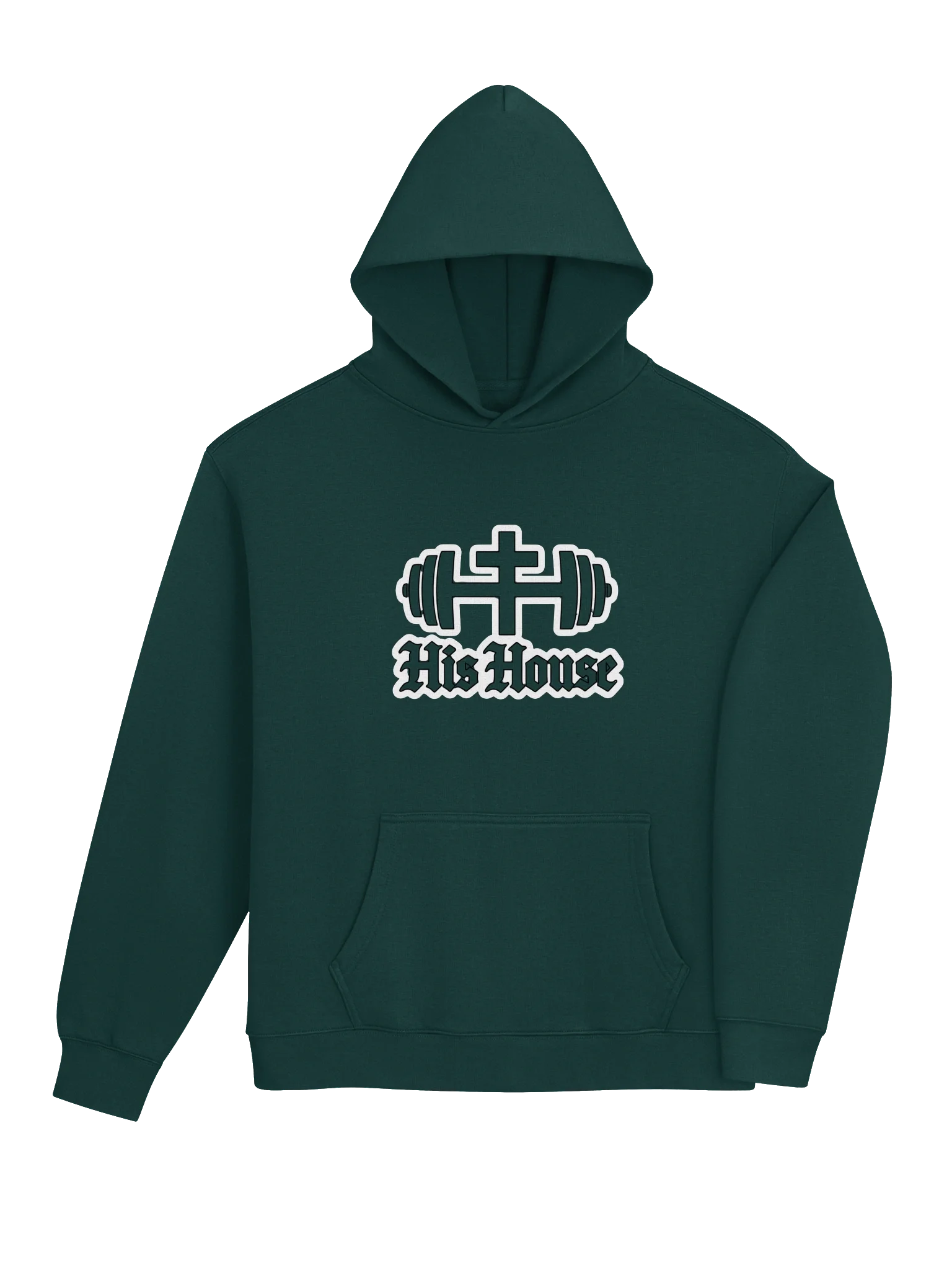 His House Heritage Outline Unisex Relaxed Hoodie by His House