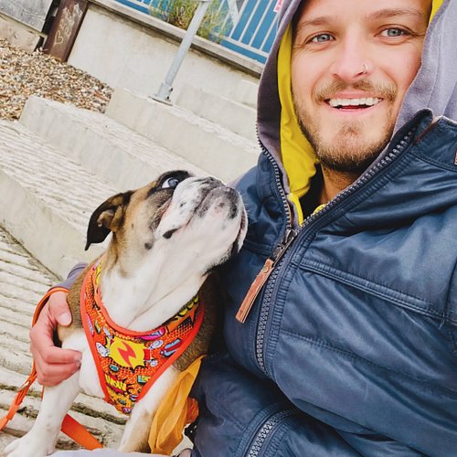 Meet the guy behind the brand, Lee.

I started The Dog Dad because I was tired of cheesy pet gear and wanted something that a...