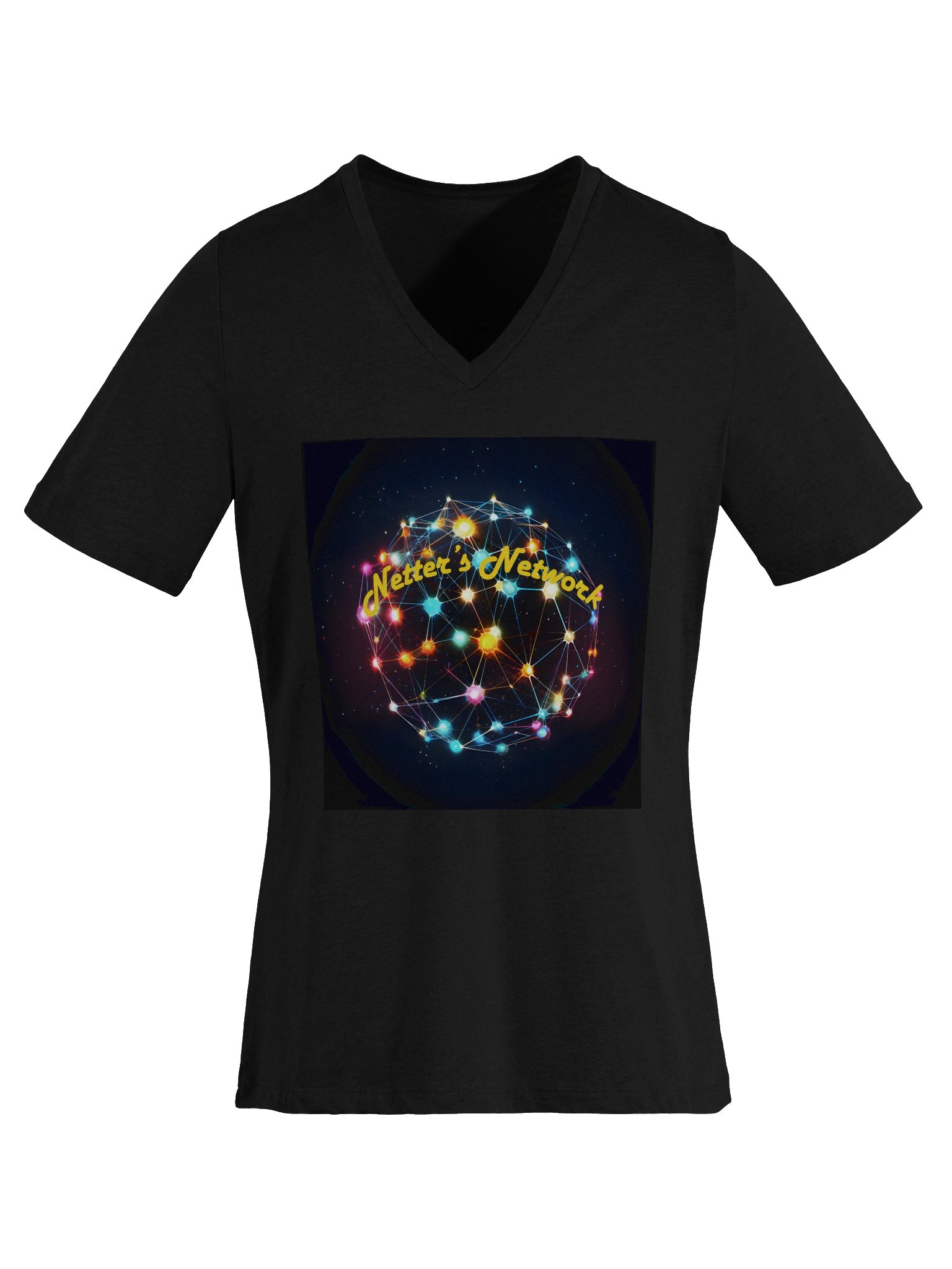Netter's Network Connections V-Neck Tee product image (6)