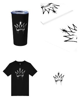 ONE KING Urban Crown T-Shirt Swaggy Pack