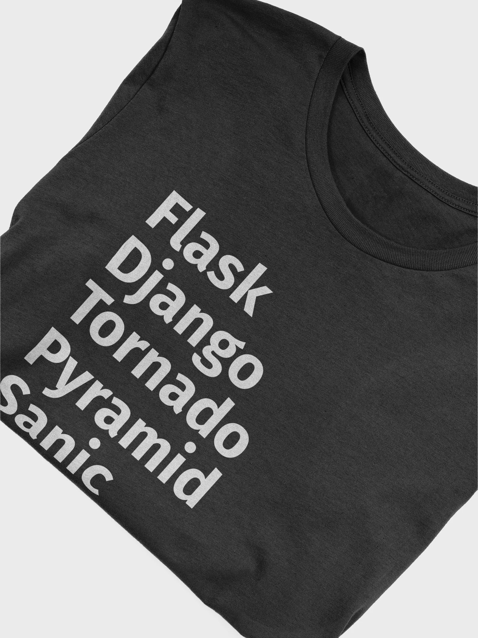 Python Web Framework Unisex T-Shirt White product image (53)