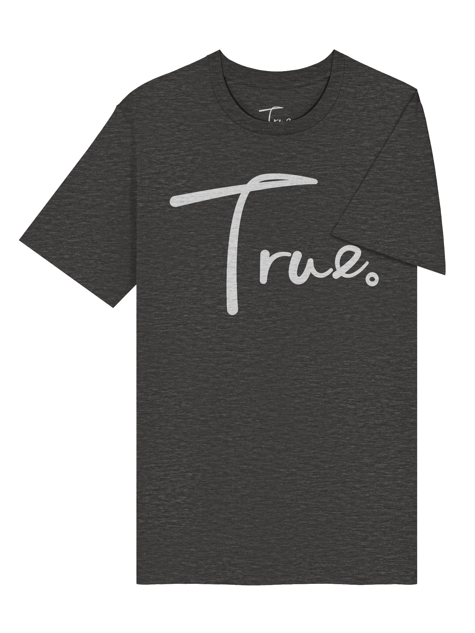 The Organik — in Dark Heather Grey + Whisper White (Unisex) product image (4)