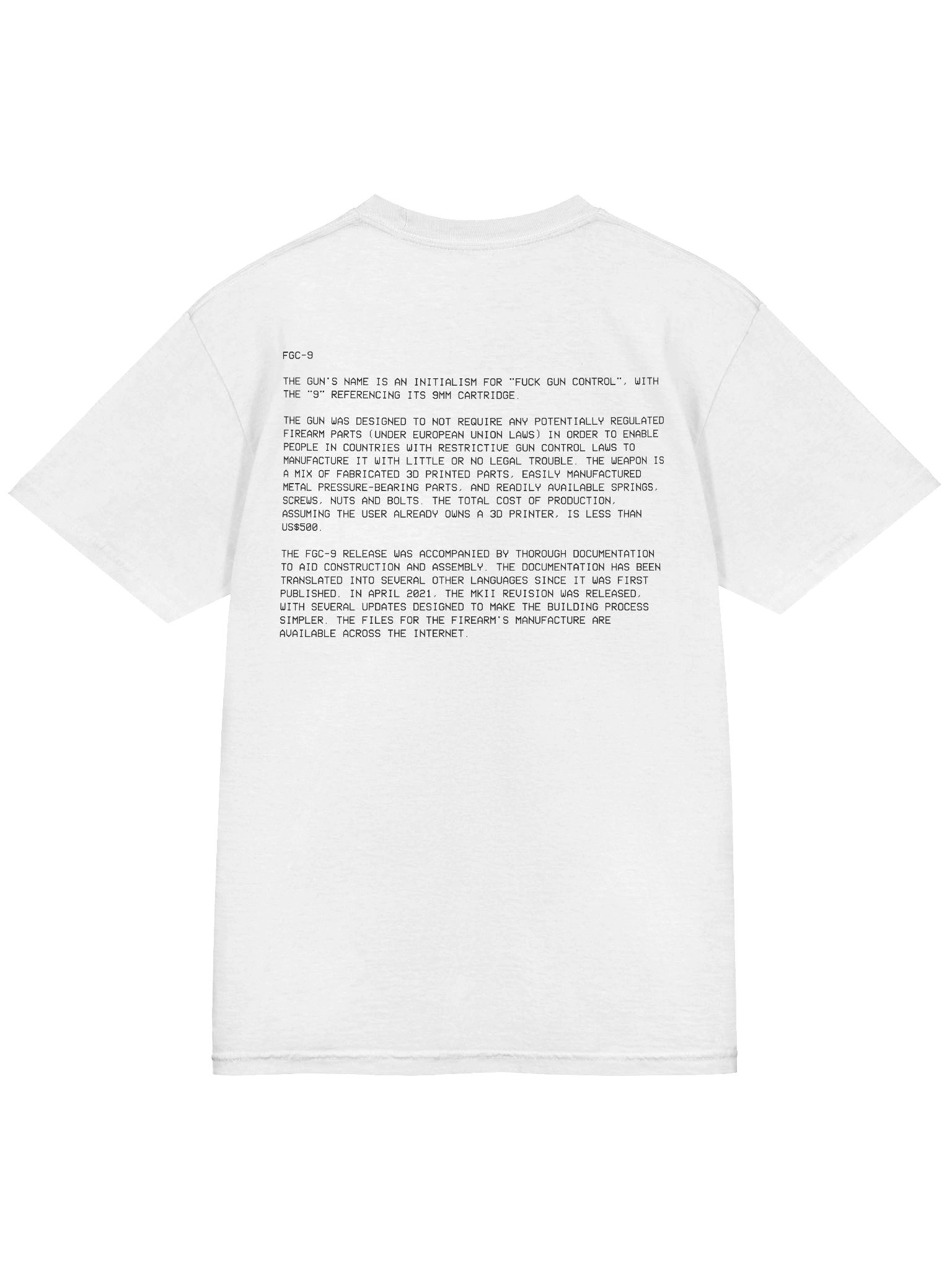 FGC-9 SHIRT product image (4)