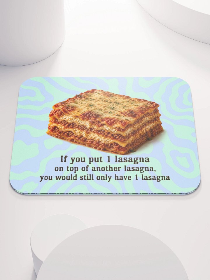 "Lasagna" Logic Mouse Pad product image (1)
