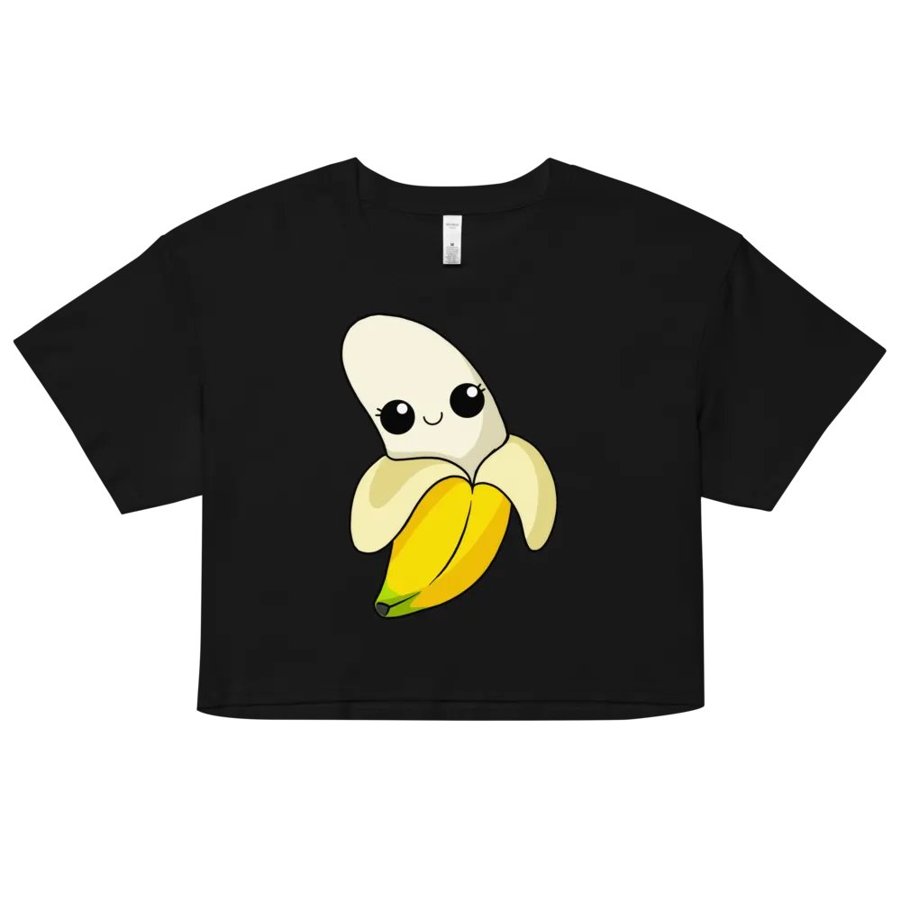 Peel Me Up Banana Women's Crop Top product image (7)