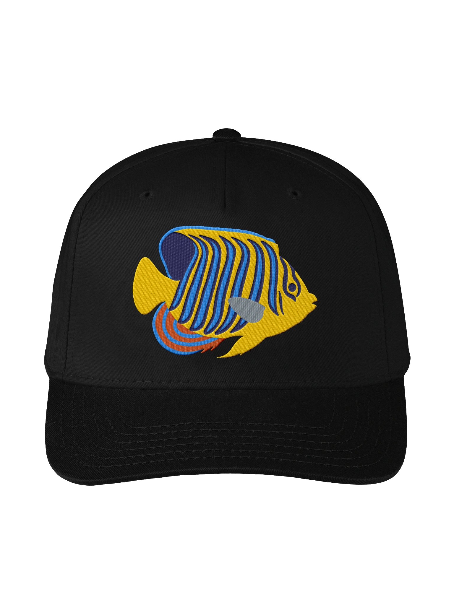 Regal Angelfish Mid-Profile Baseball Cap (Embroidered) for Reef and Marine Aquarium Lovers product image (1)