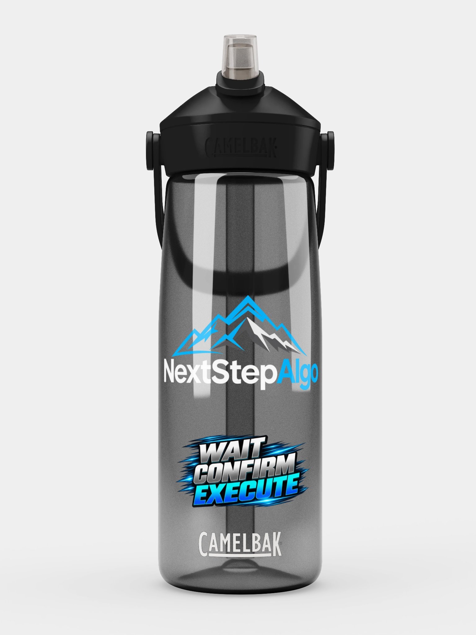 NextStepAlgo Discipline Series – Wait. Confirm. Execute. CamelBak Water Bottle product image (1)