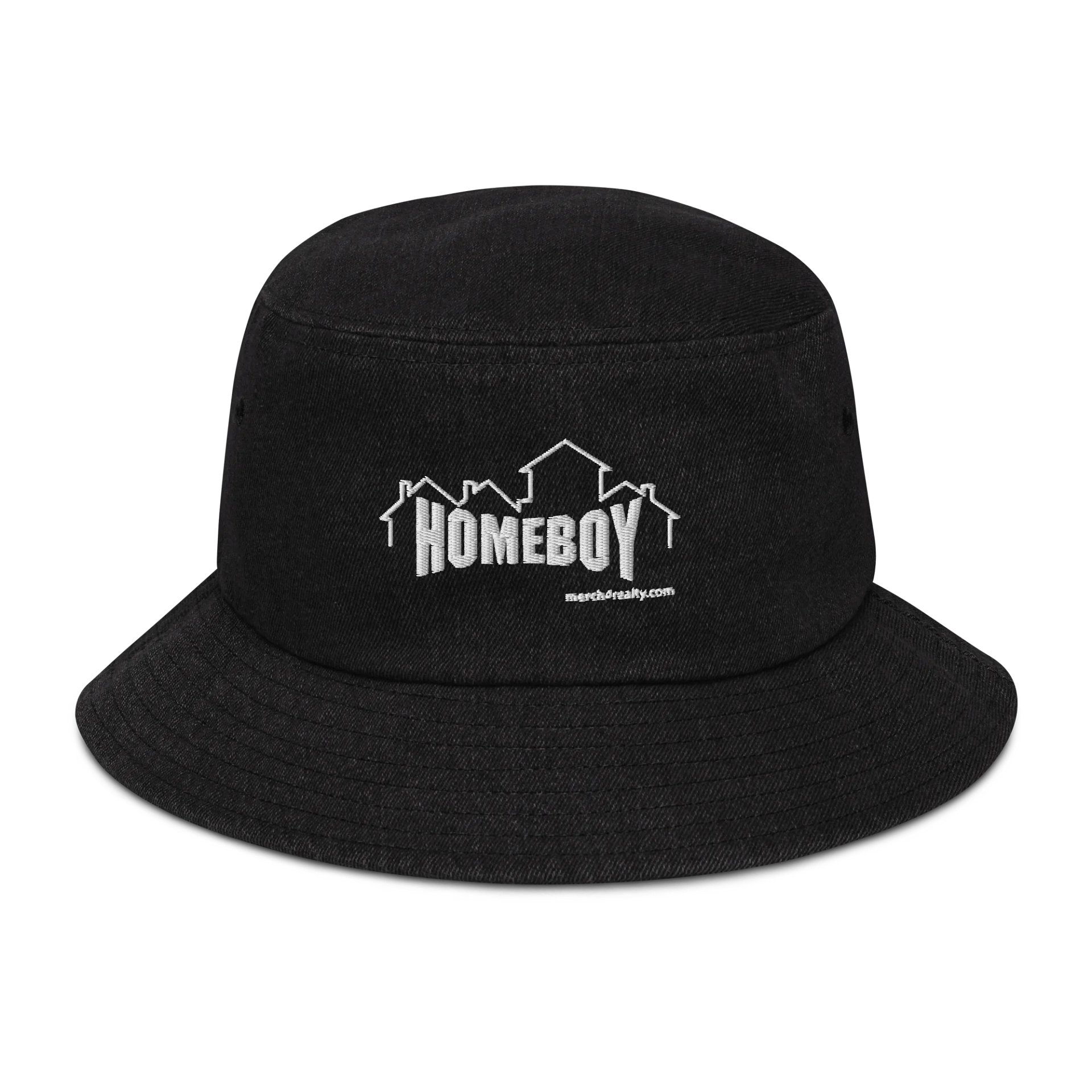 HOMEBOY Peak Symmetry Denim Bucket Hat product image (1)