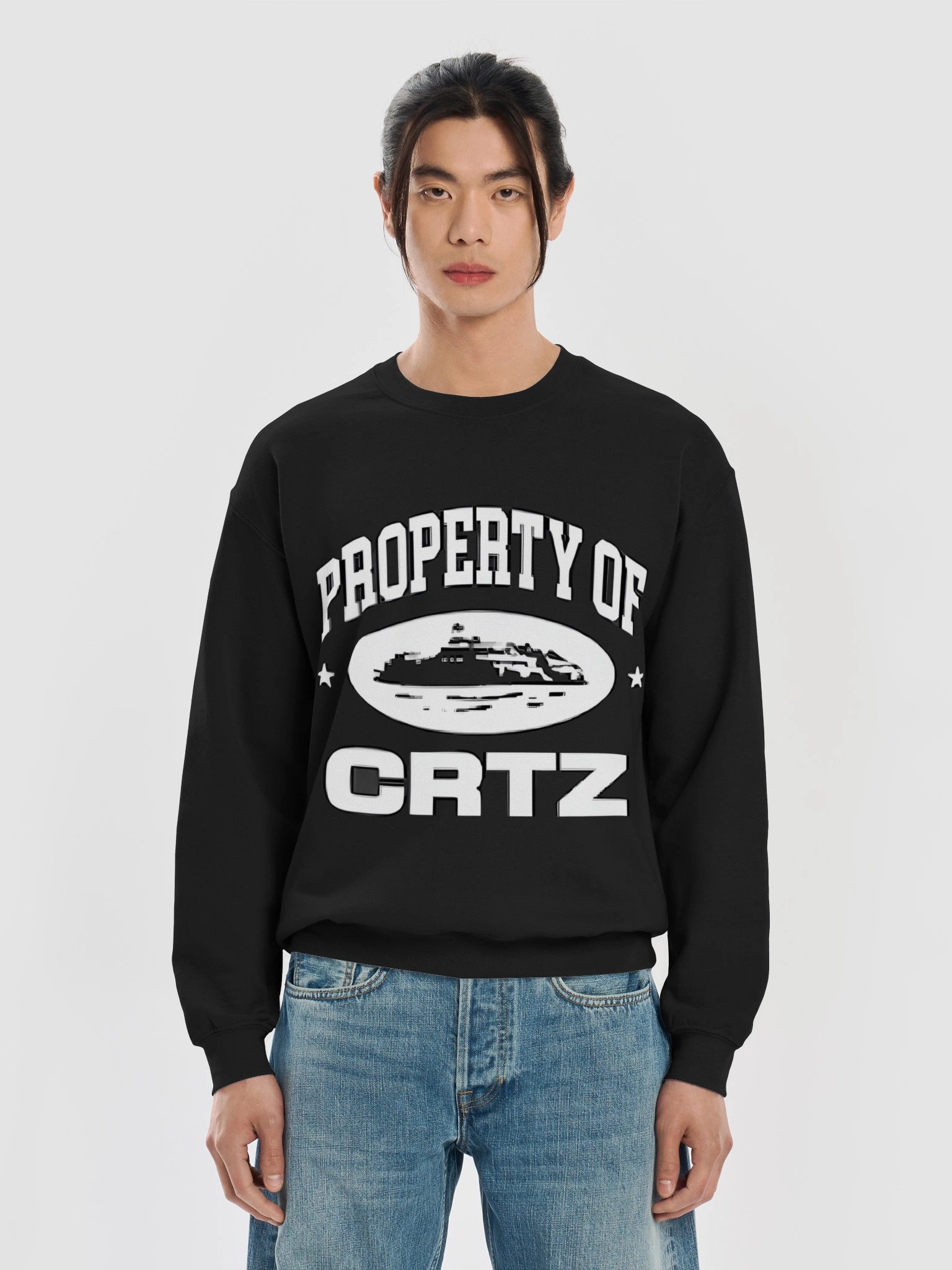 Corteiz P.O.C Sweatshirt Black product image (5)