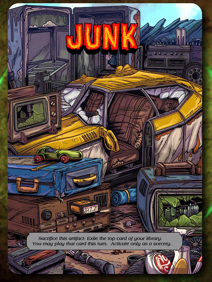 Junk Full Art Token product image (1)