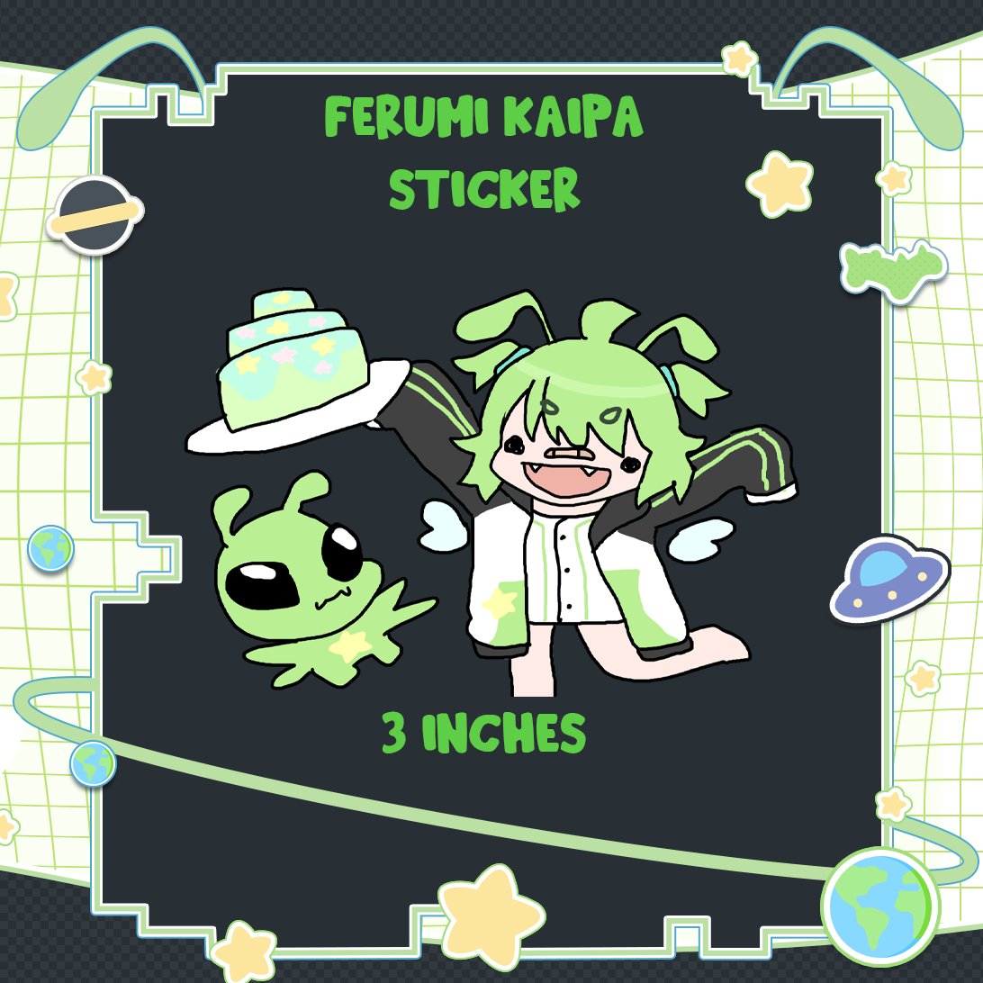 Ferumi Bday Sticker product image (1)