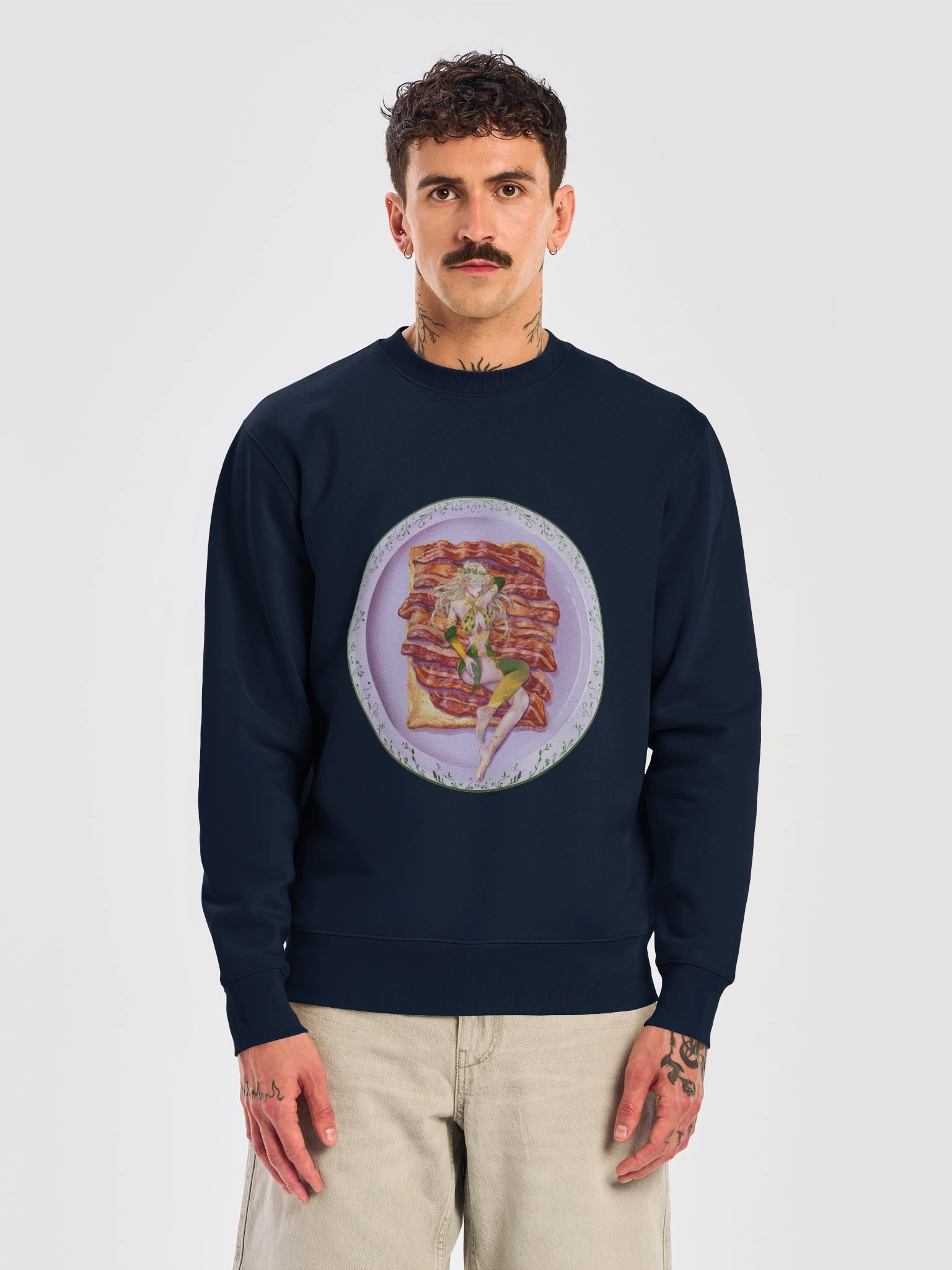 Ploom's Bacon Sleep Crewneck product image (3)