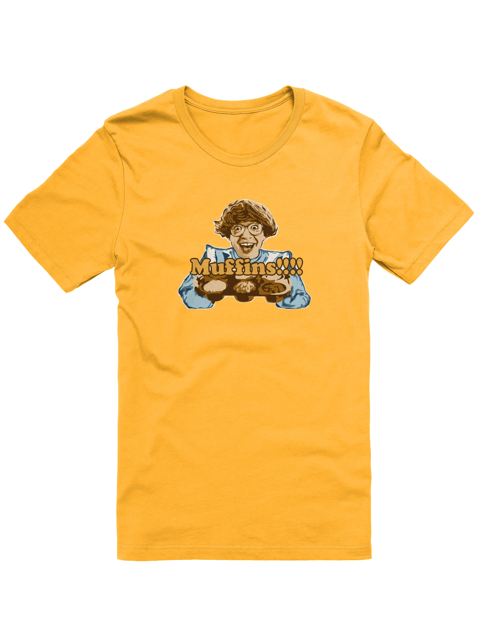 Muffins Tee in gold product image (1)