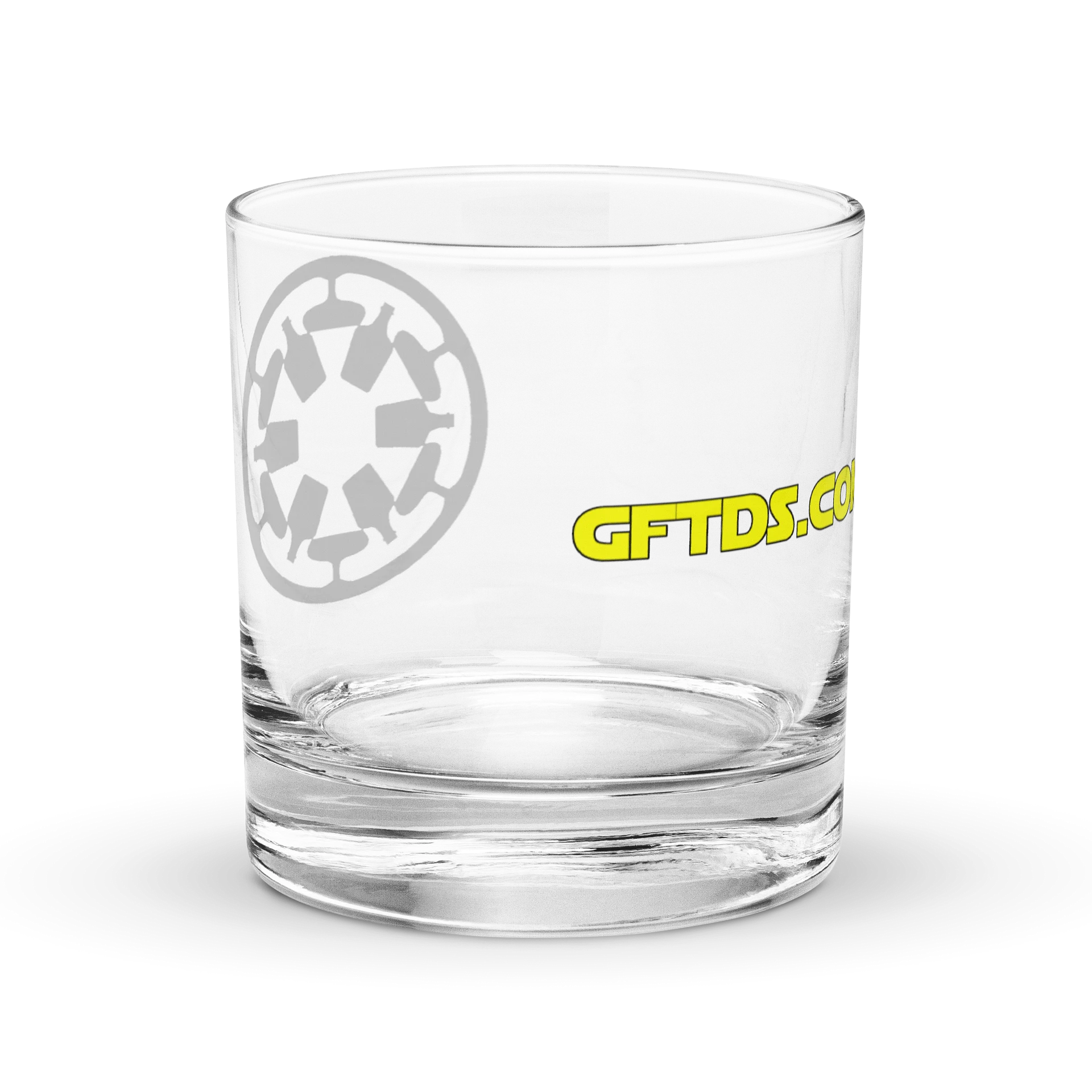 GFtDS Rocks Glass (Black Logo) product image (4)