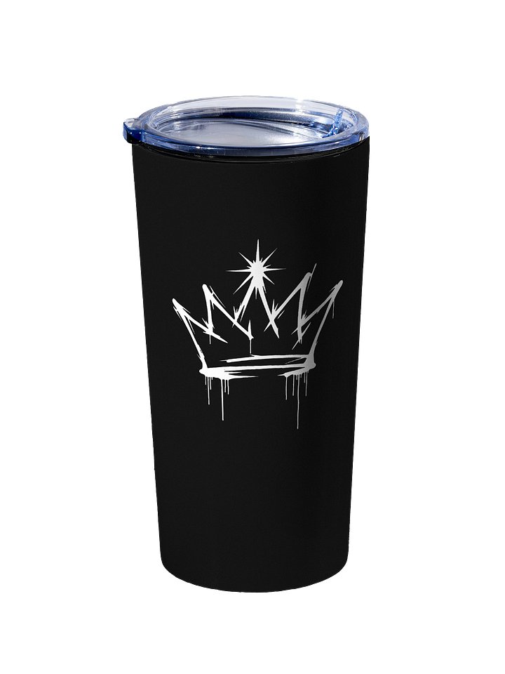 ONE KING Urban Crown Stainless Steel Tumbler Black product image (1)