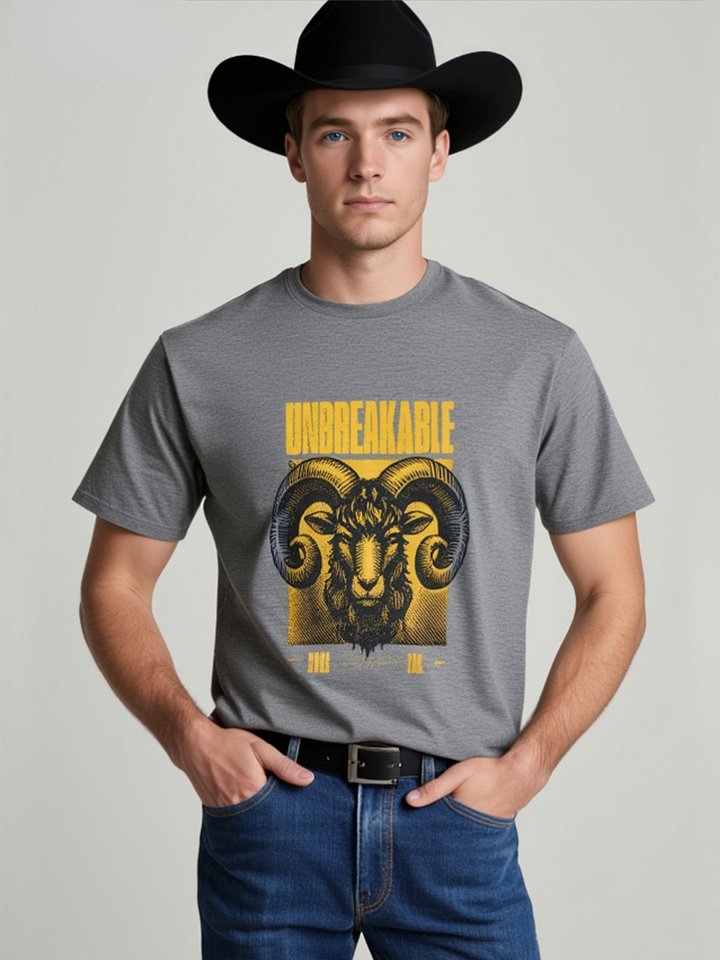 Unbreakable Ram Head Graphic Tee product image (2)