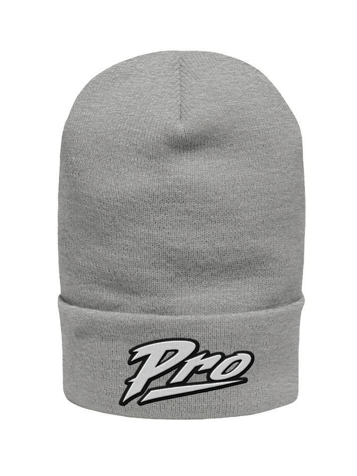 Pro Beanie White Logo product image (1)