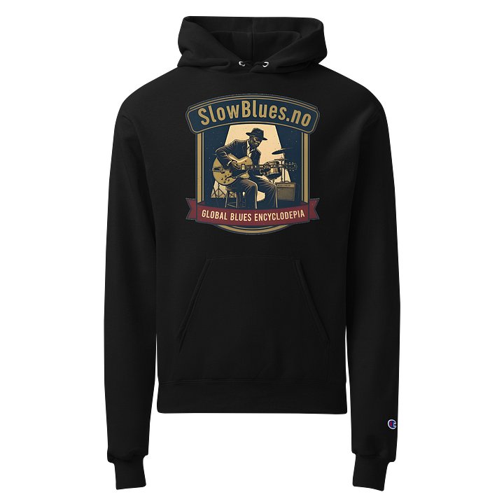 SlowBlues – Champion® Hoodie (Front & Back Print) product image (1)