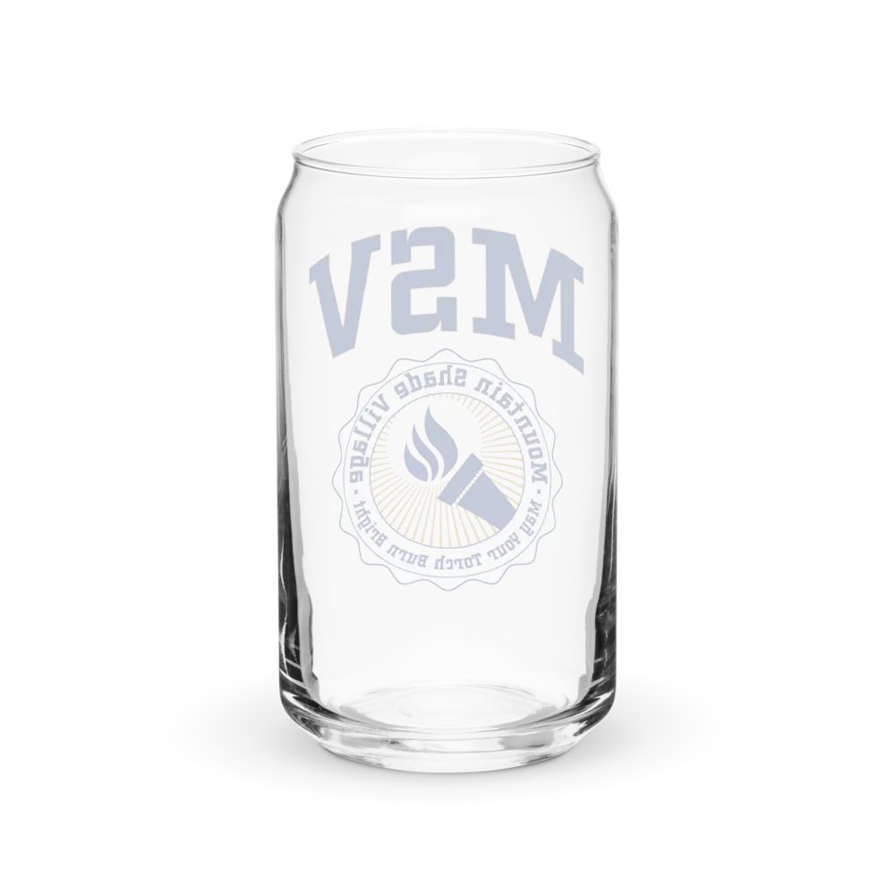 University MSV Can-Shaped Glass product image (38)