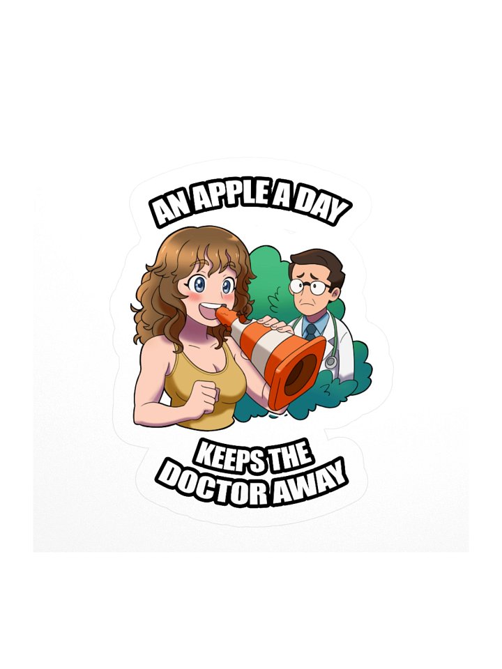 An Apple A Day Sticker product image (1)