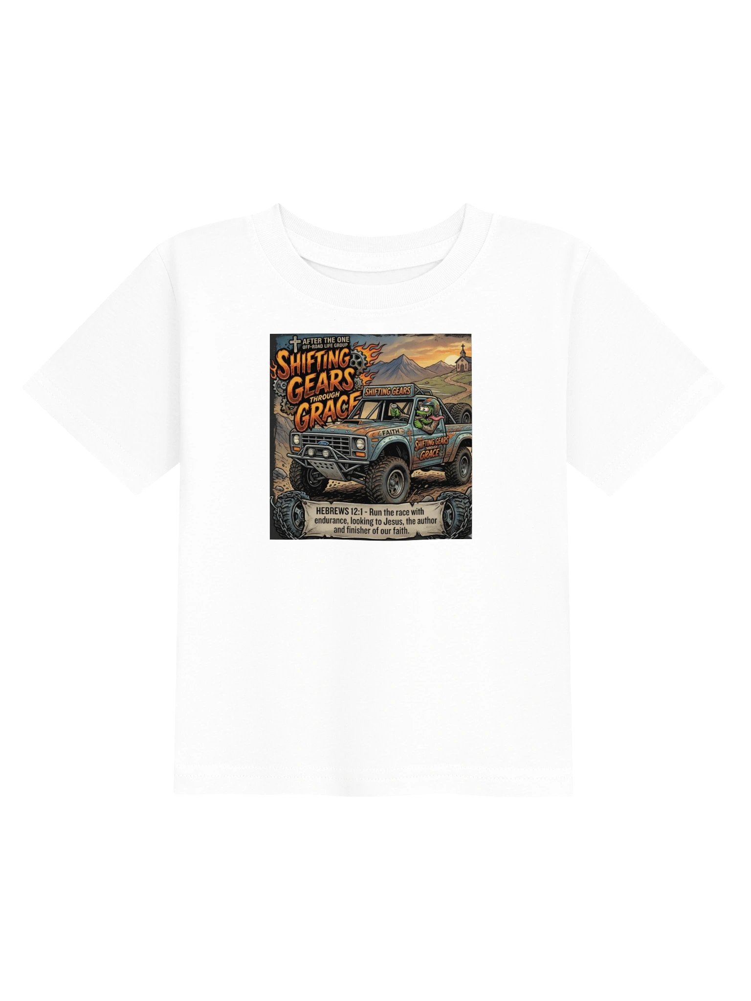Shifting Gears Through Grace Off-Road Infant Tee product image (1)