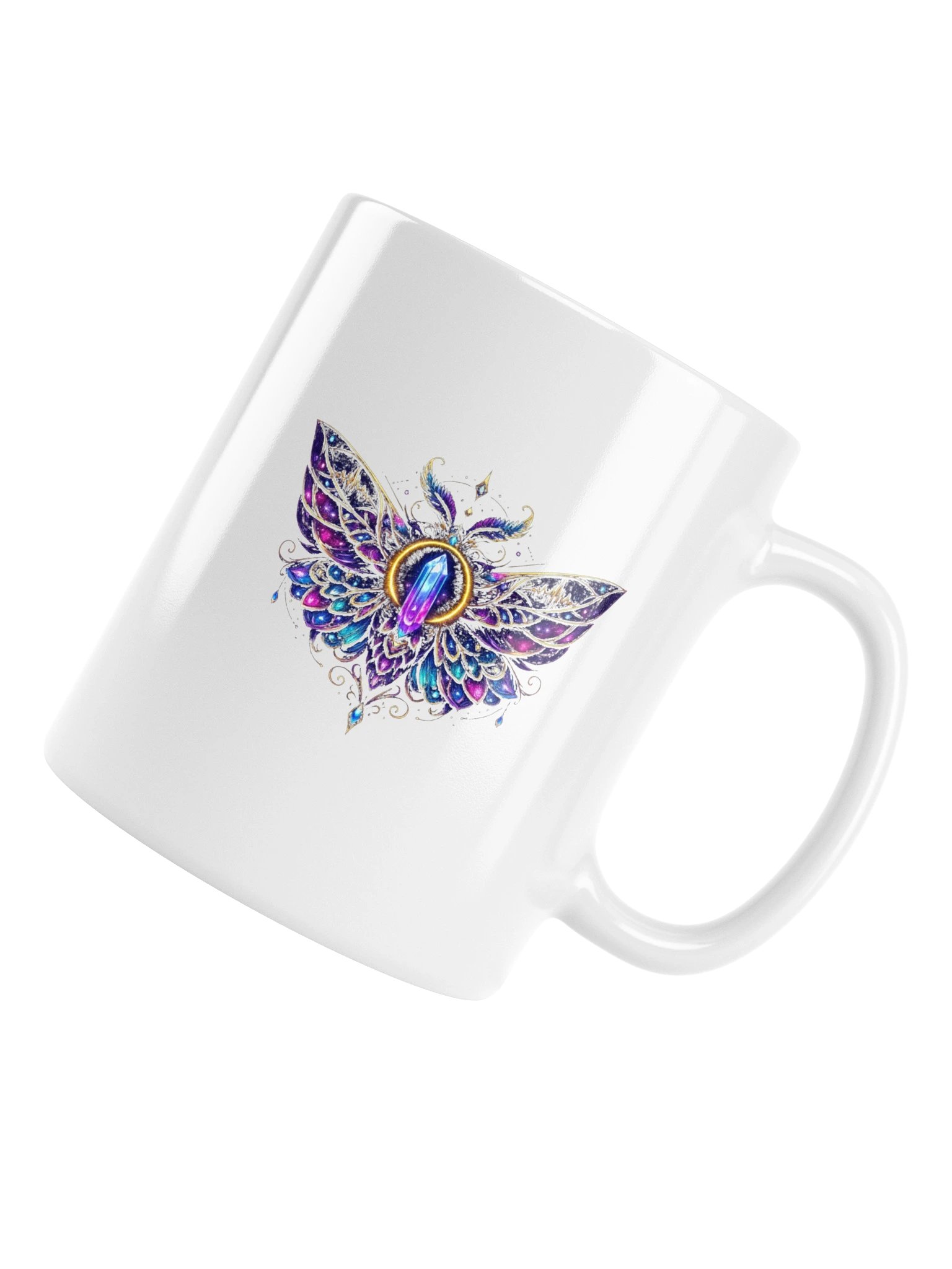 Celestial Crystal Moth — Mug product image (6)