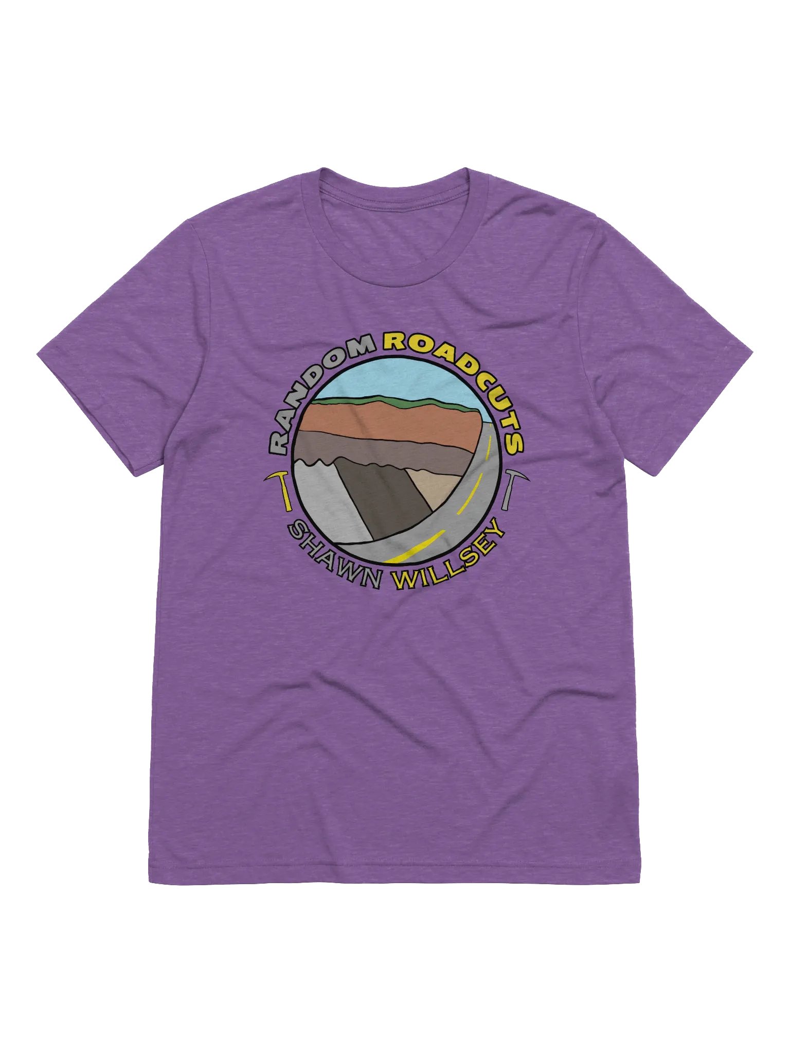 Random Roadcuts Tee w/large front logo product image (1)
