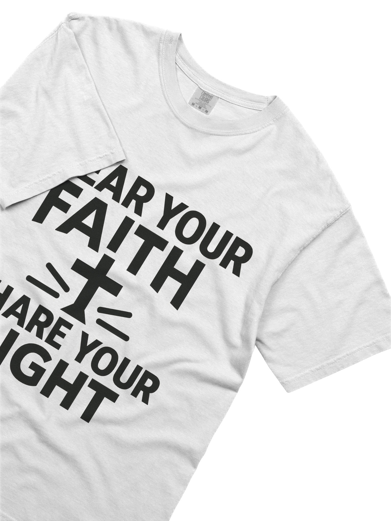 Wear Your Faith, Share Your Light #1 T-Shirt product image (5)