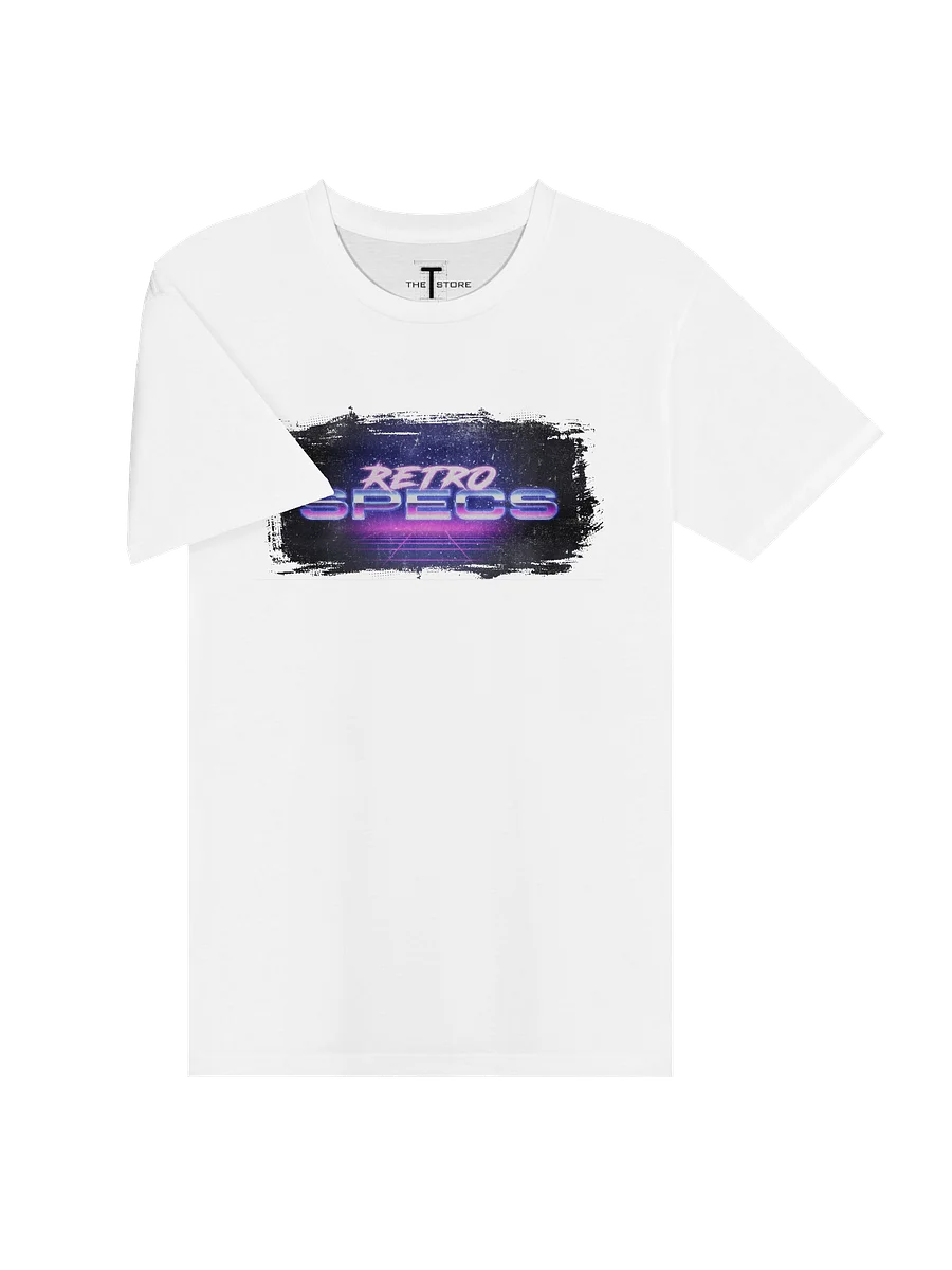 RETRO SPECS: Title Art Shirt (WHITE) product image (3)