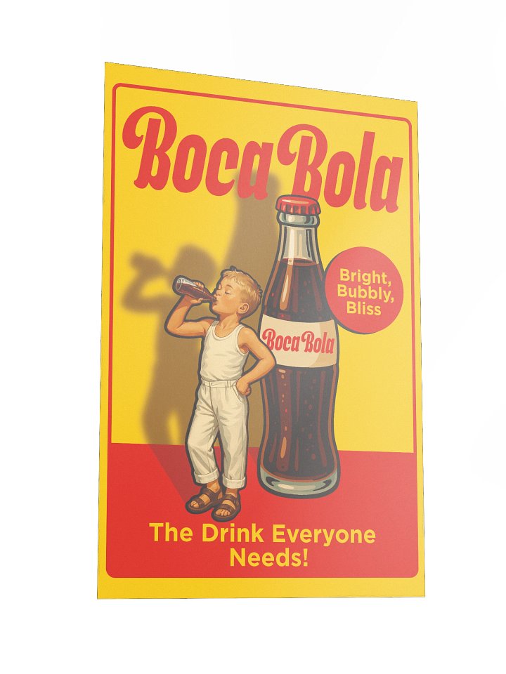 Vintage BocaBola Poster product image (2)