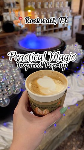 BREAKING NEWS! 🎃

@honeylocustfarms276 is at it again with another FABULOUS season overlay: a Practical Magic pop-up coffee s...