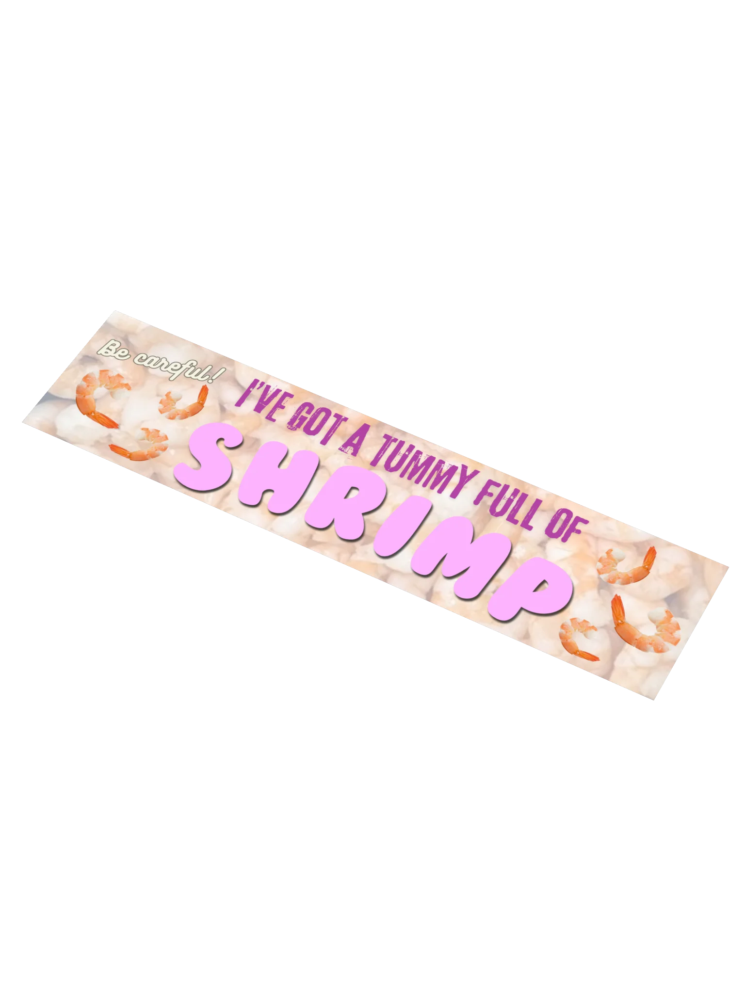 Shrimp Bumper Sticker product image (1)