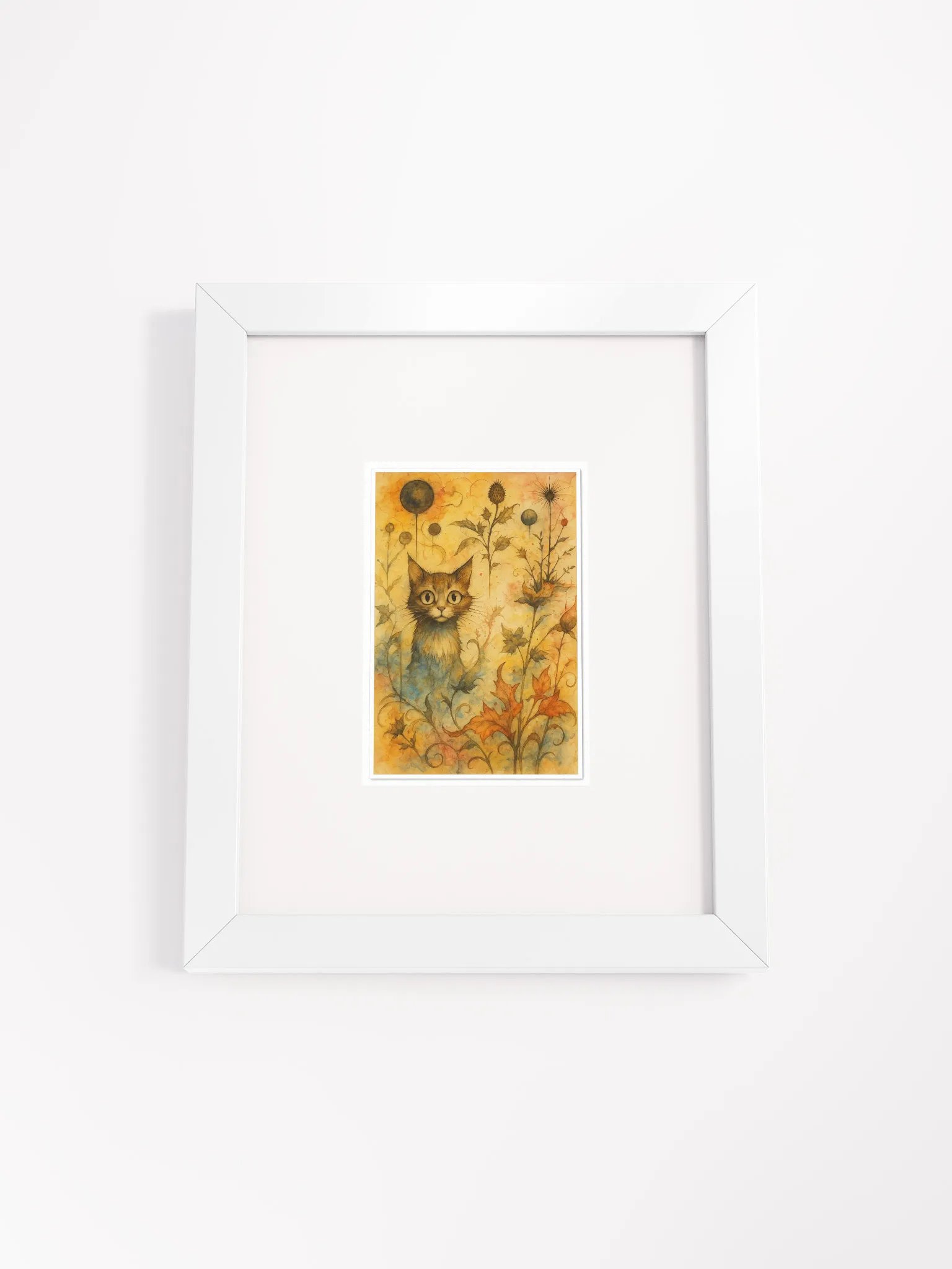 The Secret Garden Sketchbook Artprint Framed product image (1)