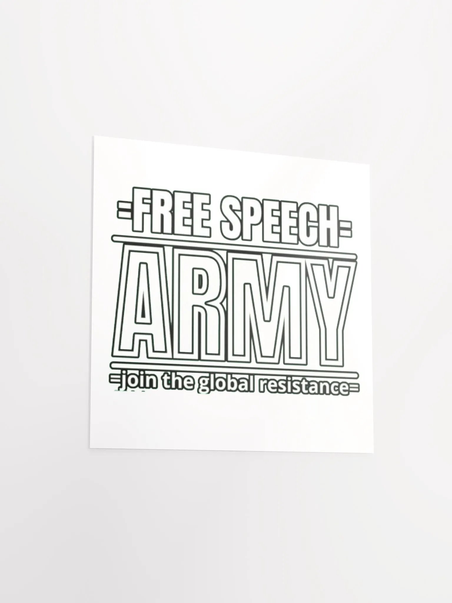 FREE SPEECH ARMY product image (3)