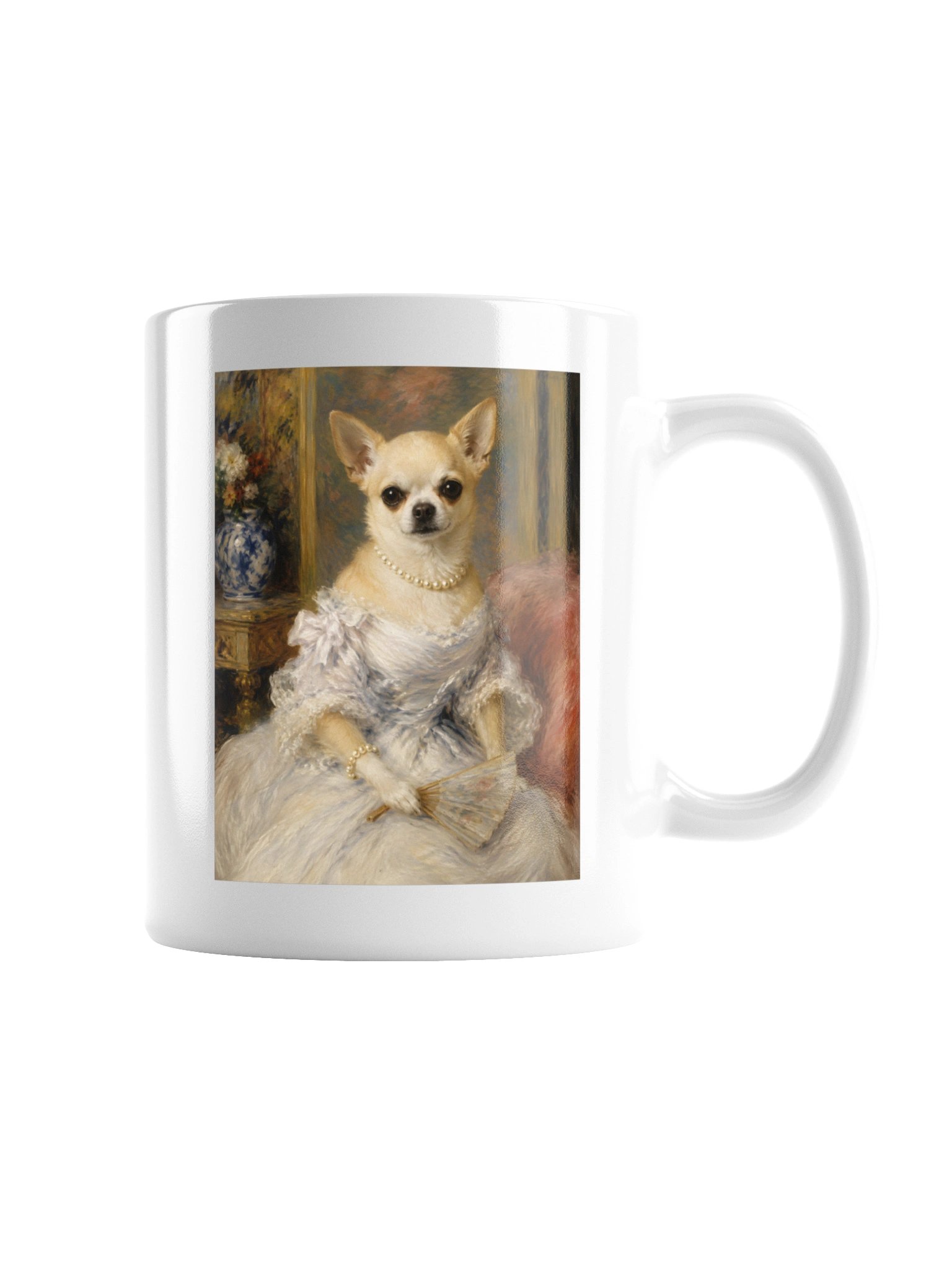 Chihuahua Portrait of Irène Cahen d'Anvers Mug product image (3)
