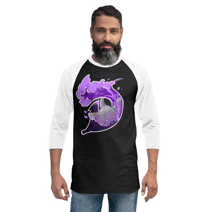 Splashy Manta Ray Raglan Tee product image (12)