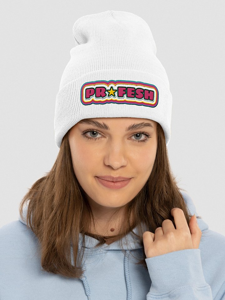 Embroidered Profesh Beanie Hat product image (56)