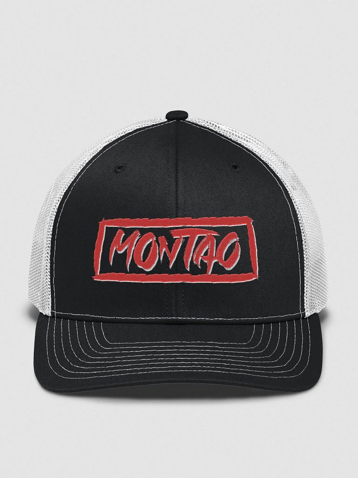 Trucker Hat Red Montao Logo product image (4)